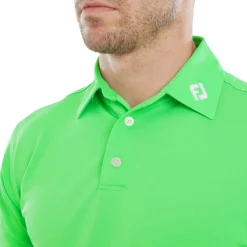 Stretch Pique Solid Vihreä
