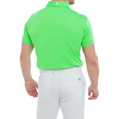 Stretch Pique Solid Vihreä
