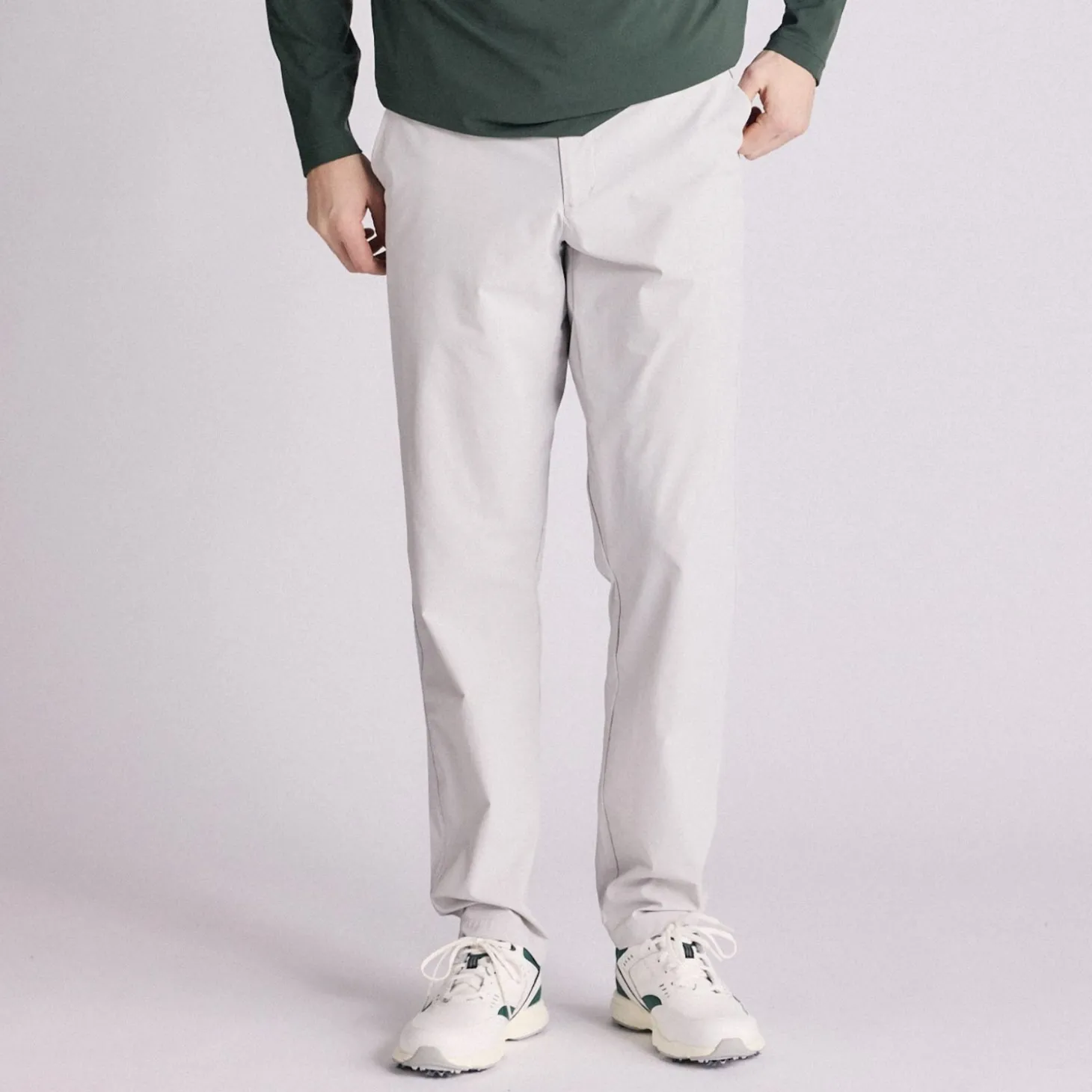 Tapered Lightweight Tech Pants Valkoinen