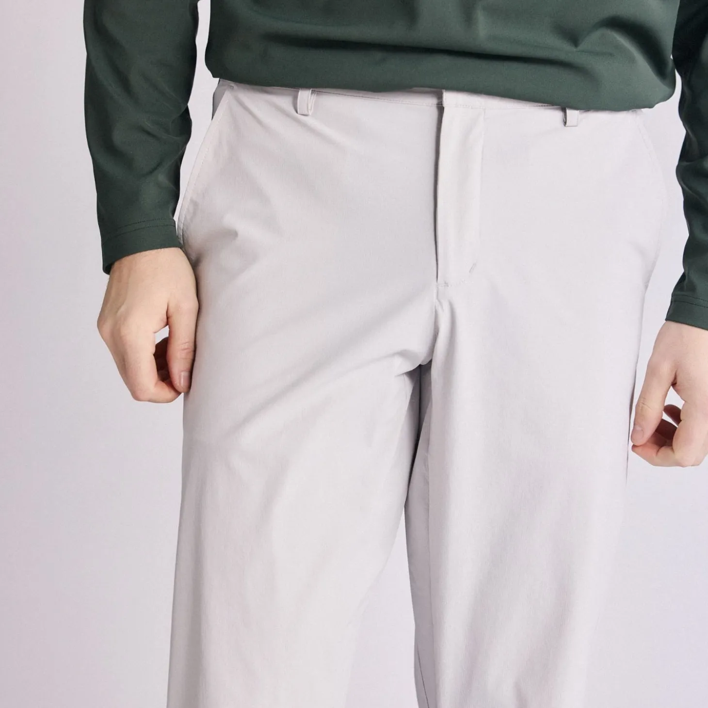 Tapered Lightweight Tech Pants Valkoinen