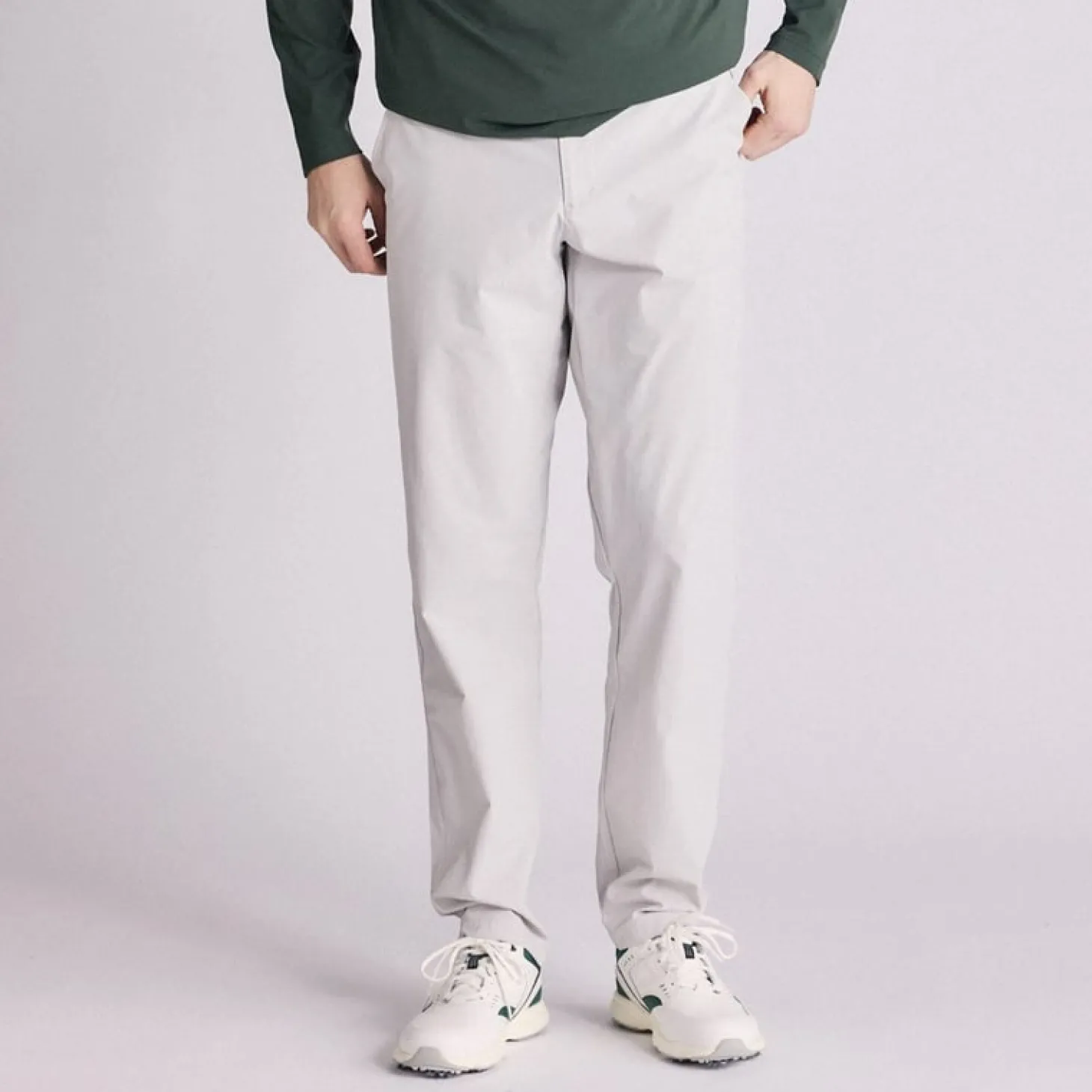Tapered Lightweight Tech Pants Valkoinen