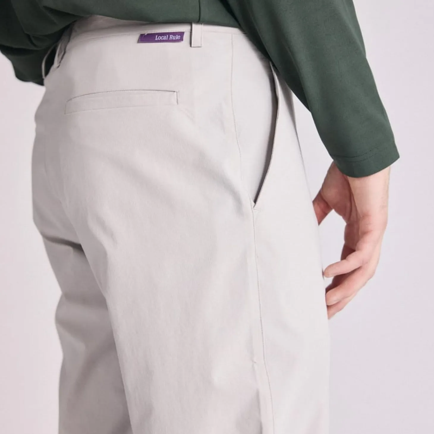 Tapered Lightweight Tech Pants Valkoinen