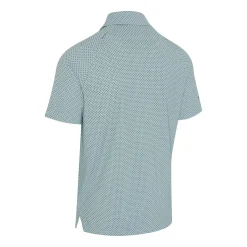 Textured Chev Printed Polo