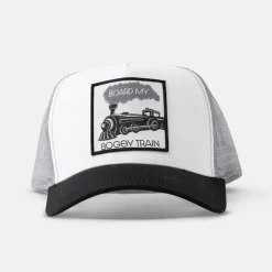 Trucker Board My Bogey Train Valkoinen Harmaa Musta