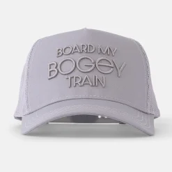 Trucker Cap 3D Board My Bogeytrain: Harmaa
