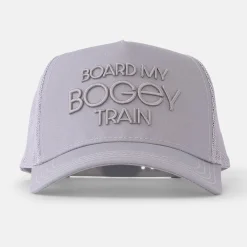 Trucker Cap 3D Board My Bogeytrain: Harmaa