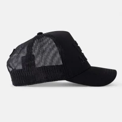 Trucker Cap 3D No Trouble Making a Double Musta