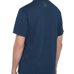 T-Shirt Graphic Crew: Sininen