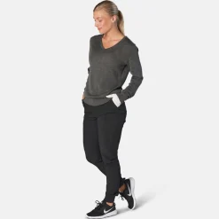 Vernon V-Neck Merino Harmaa