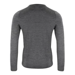 Vernon V-Neck Merino Harmaa