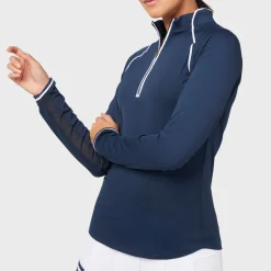 Veronica 1/4 Zip Sininen