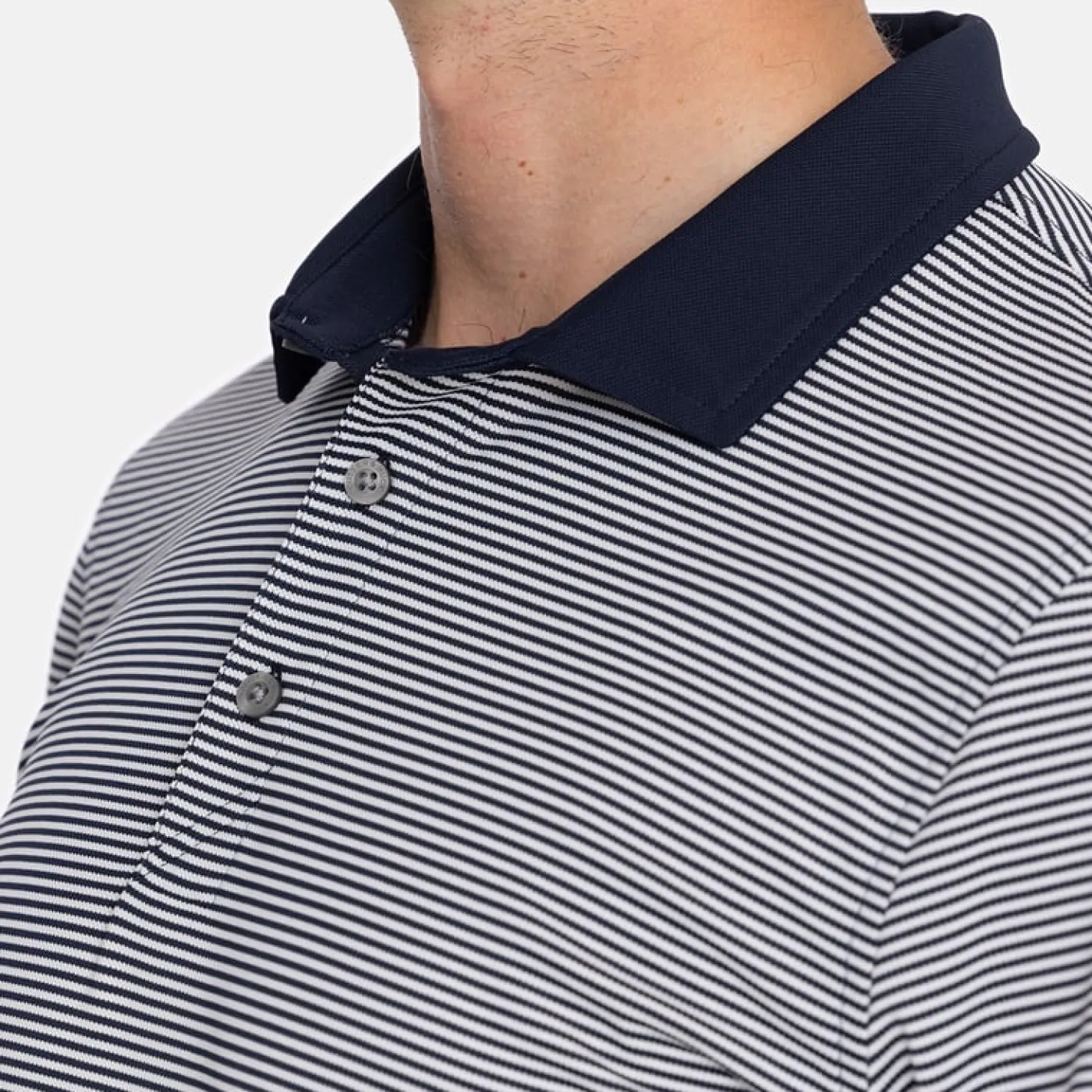 Virtue Polo Stripes Sininen