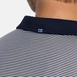 Virtue Polo Stripes Sininen