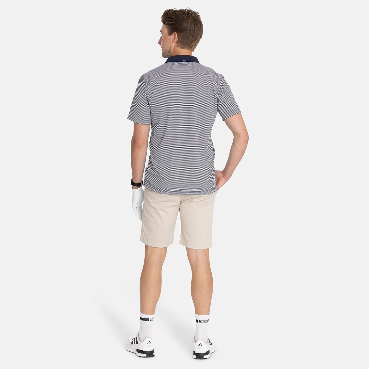 Virtue Polo Stripes Sininen