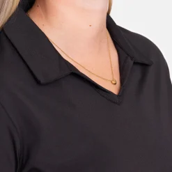 Virtue Polo V-Neck Musta