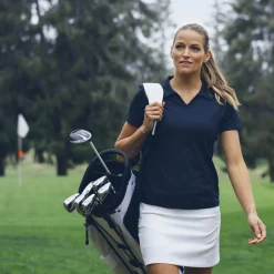 Virtue Polo V-Neck Sininen