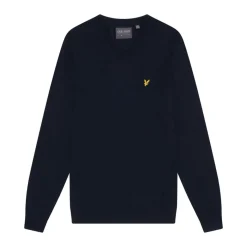 V-Neck Merino Blend Sininen
