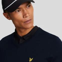 V-Neck Merino Blend Sininen