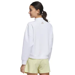 W Beyond Spacer Mock Layer Sweatshirt Valkoinen