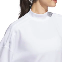 W Beyond Spacer Mock Layer Sweatshirt Valkoinen