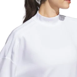 W Beyond Spacer Mock Layer Sweatshirt Valkoinen