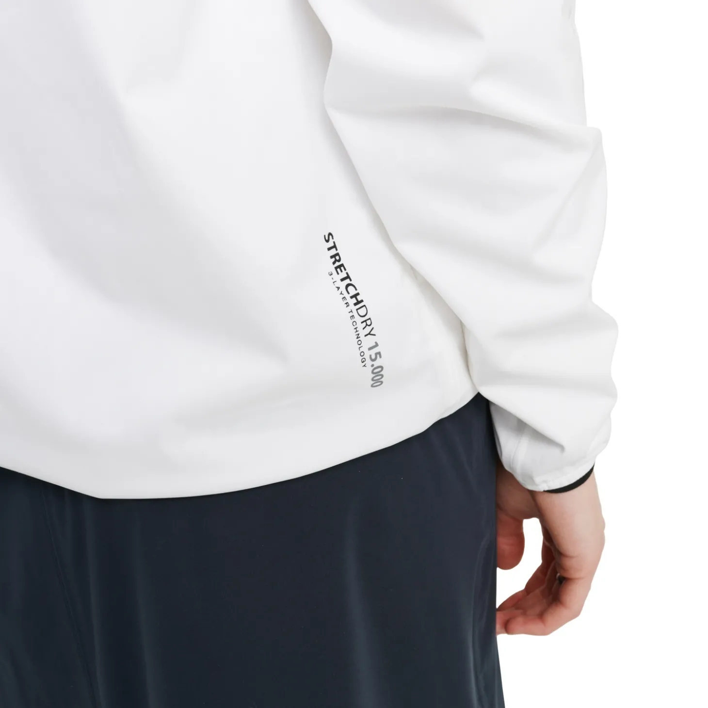 W Bounce Waterproof Hoodie Valkoinen