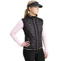 W Grove Hybrid Vest Musta
