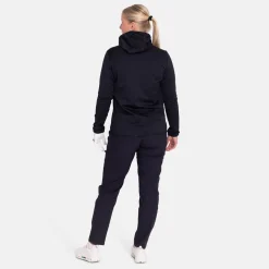 W Light Zip Hood Musta