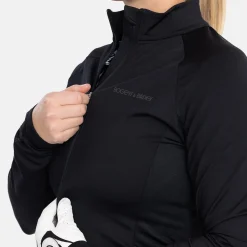 W Mid Layer Full-Zip 2.0 Musta