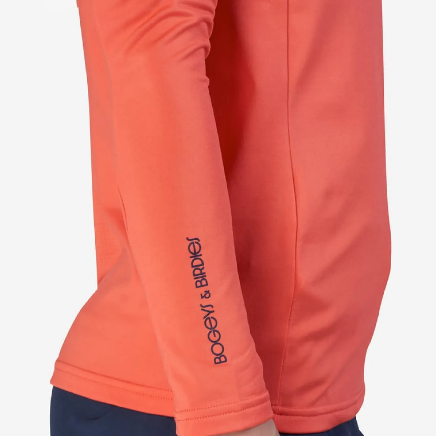 W Mid Layer LS Zip Punainen