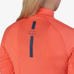W Mid Layer LS Zip Punainen