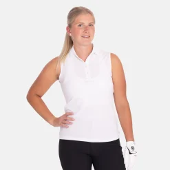 W Prestwick Recycled Sleeveless Valkoinen
