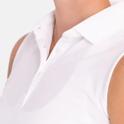 W Prestwick Recycled Sleeveless Valkoinen
