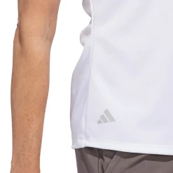W Solid Performance Short Sleeve Polo Shirt Valkoinen