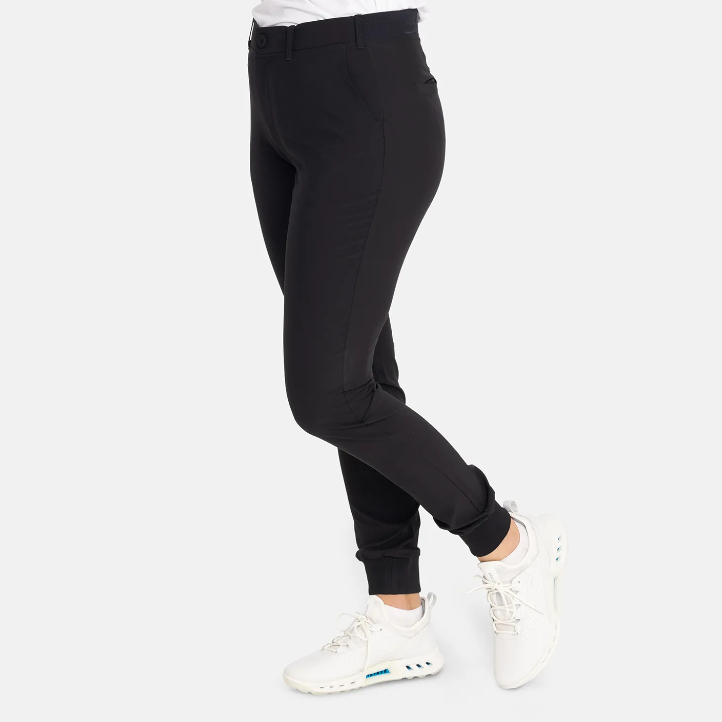 W 4-Way Stretch Jogger Musta