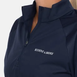 W Windbreaker SS 1/4 Zip Sininen
