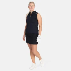 W Woven Stretch Skort Musta