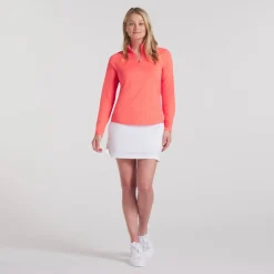 W You-V Solid 1/4 Zip