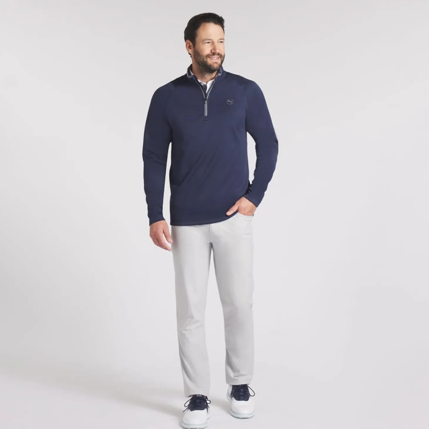 Waffle Fleece 1/4 Zip