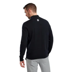 Wool Blend 1/2 Zip Sininen