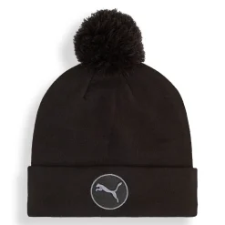 Wrmlbl Removable Pom Beanie Musta