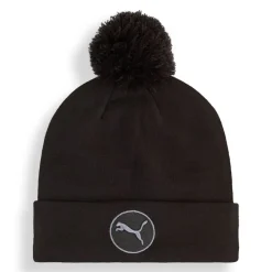 Wrmlbl Removable Pom Beanie Musta
