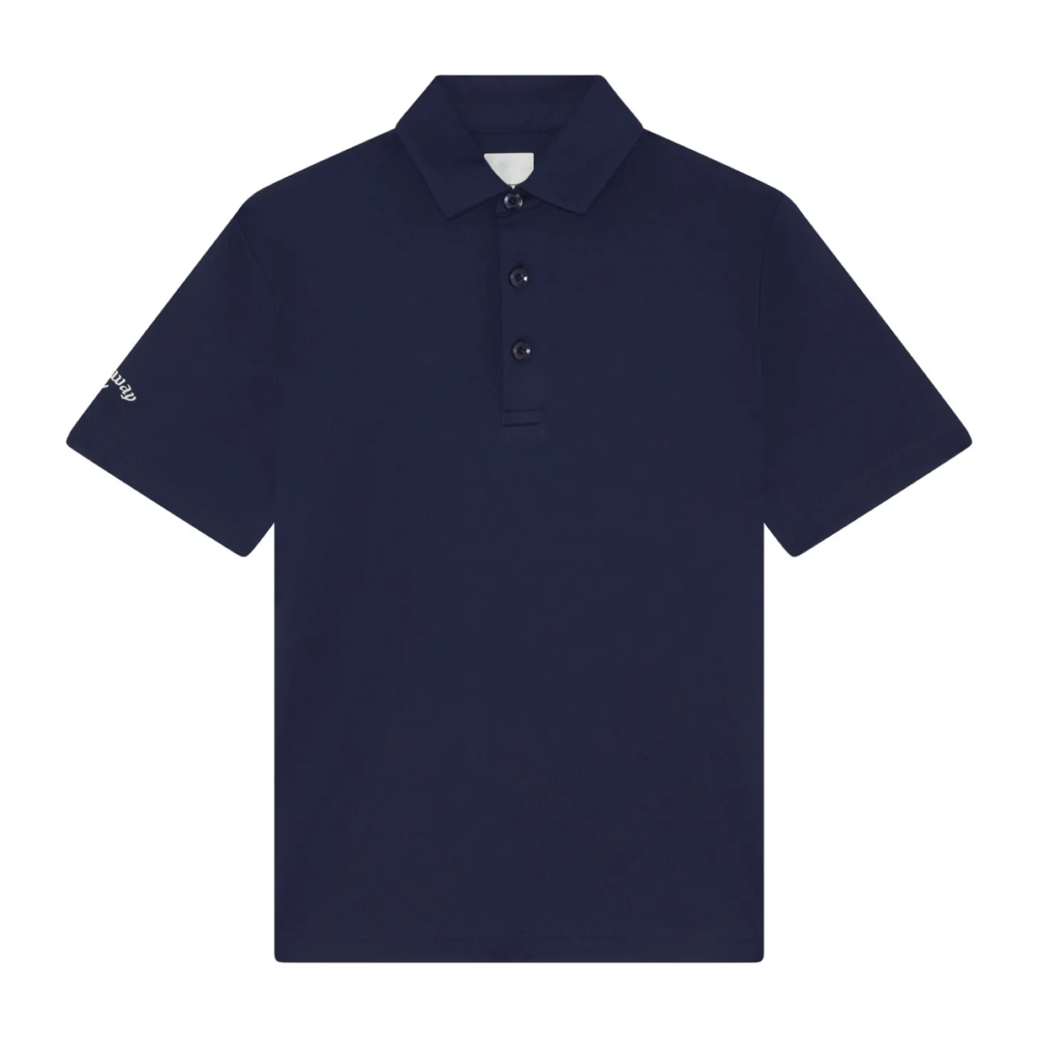 Youth Unisex Solid Polo Sininen
