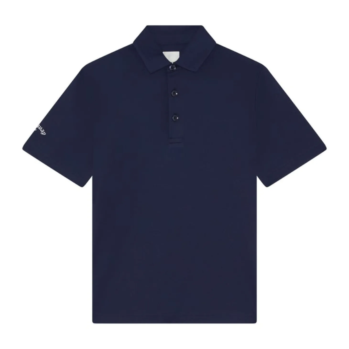 Youth Unisex Solid Polo Sininen